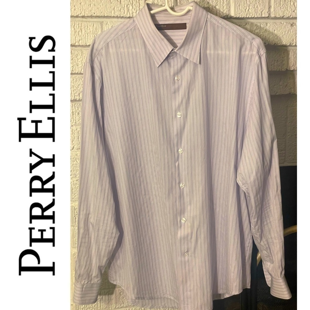 5/$25 PERRY Ellis Men's Dress Shirt